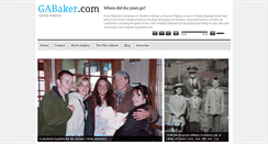 Desktop Screenshot of gabaker.com
